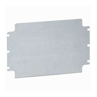 Plaque pleine acier boîtier industriel métal Atlantic hauteur150mm largeur150mm|Legrand-LEG035660