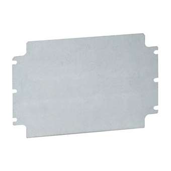 Plaque pleine acier boîtier industriel métal Atlantic hauteur150mm largeur300mm|Legrand-LEG035663