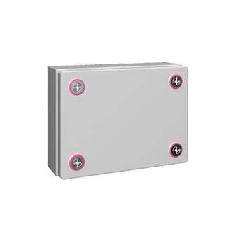Boîtier jonction - KX - acier - H150 L200 P80 - IP66 - sans plaque passe-câbles|Rittal-RIT1528.000