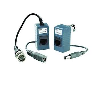 Kit Transm 80M Rj45 1Ch Alim & Video|Urmet france-URM1092-301