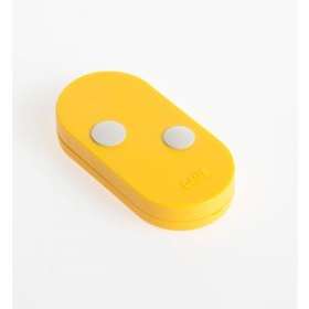 Transmetteur 2 canaux double fréquence rolling code jaune|Came france-KAM806TS-0113