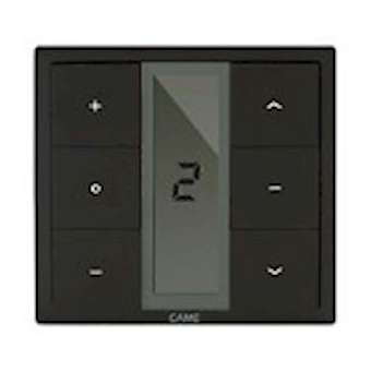 Emetteur mural 433,92MHz 15 canaux noir|Came france-KAM001YE0151