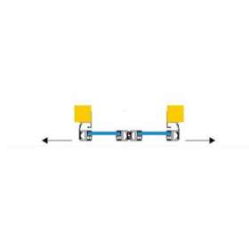 S30 Vantaux 1m+1m L1560-H2490 mm|Came france-KAM818XA-0062