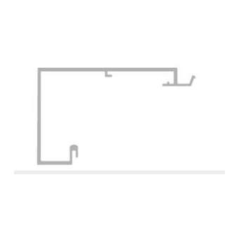FLUO Profil caisson brut 6620 mm|Came france-KAM818XA-0032