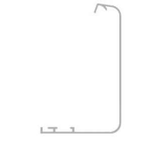 FLUO Profil carter brut 6620 mm|Came france-KAM818XA-0053