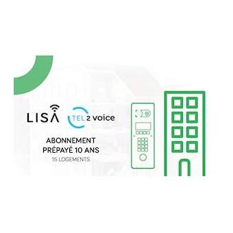 Abo T2V 10 Ans 15Lgt P/Pt2V|Urmet france-URMABOT2V10-015