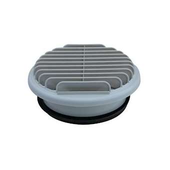 Ent/sort air murale pvc diam 125mm|Atlantic RECS-ATL464057