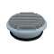 Ent/sort air murale pvc diam 125mm