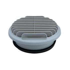 Ent/sort air murale pvc diam 125mm|Atlantic RECS-ATL464057