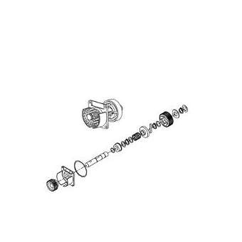 Pignon arbre de sortie pour elixo 500 3s rts/io - sav|Somfy-SYF1782902