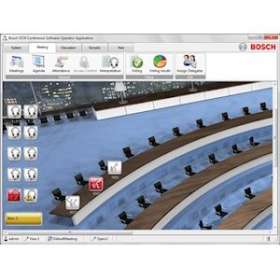 Logiciel fonction huissier et pour les pupitres IDESK messages 'parler moins vit|Bosch sono-PHSDCN-SWMD-E