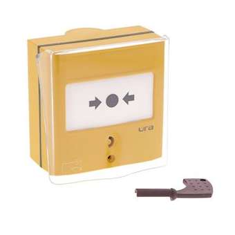Dispositif de commande d'extinction - 1 contact - couleur jaune|Ura-URA357179