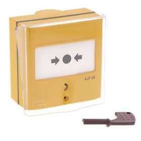 Dispositif de commande d'extinction - 1 contact - couleur jaune|Ura-URA357179