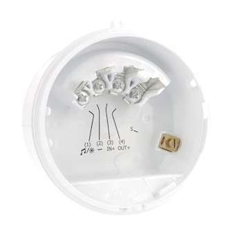 Socle IP65 pour dispositif sonore et visuel d'alarme feu|Ura-URA367306