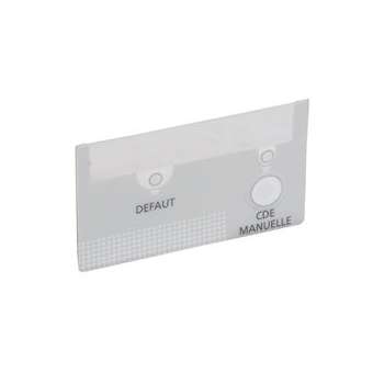 Facettes signalisation technique avec commande pour CMSI ADR XL3|Ura-URA329050