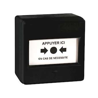 Coffret membrane simple action noir pour système PPMS|Eaton Nugelec-NUG30335