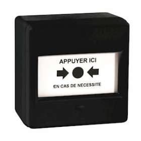 Coffret membrane simple action noir pour système PPMS|Eaton Nugelec-NUG30335