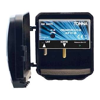 PREAMPLI UHF 4G-20DB+PASS ALI|Tonna-TOQ360111