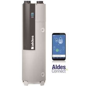 Chauffe-eau thermodynamique T.Flow Hygro+ 200 L Fan connecté maison individuelle|Aldes-ALD11023384