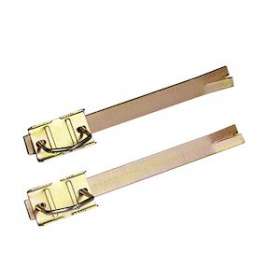 2 pattes de scellement - L 400 mm - Mât D 30 à 60 mm - Bichro|Tonna-TOQ509051