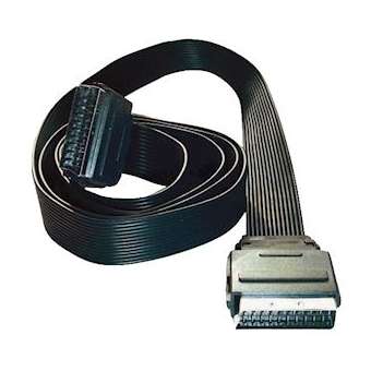 Cordon péritélévision plat mâle/mâle - L 1,20 m|Tonna-TOQ380040