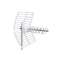 Antenne UHF ELIKA 700 canaux 21-48 passive 17dB emb.multi.