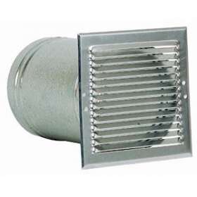 Accessoire Thermodynamique entrée/sortie d'air murale Metallique D160mm|Thermor-EET900365