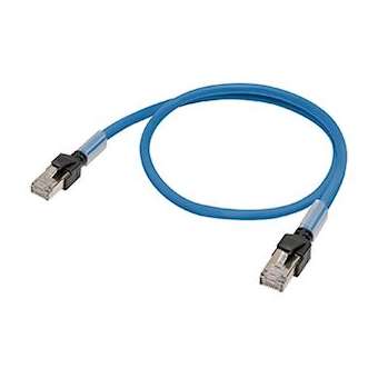 Câble ethernet f/utp cat. 6a de 1,5 m, revêtement lszh (bleu)|Omron electronics-OMRXS6W-6LSZH8SS150CM-B