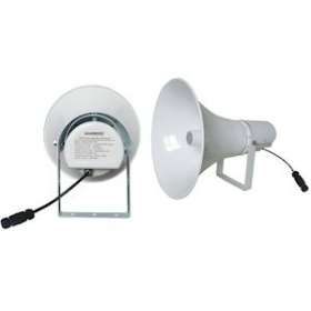 Enceinte à chambre de compression sur IP 25 W|Gigamedia-GGMIPABH25POE