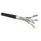 Câble 4 paires CAT6 U/UTP LSZH/PE Noir (touret de 500 m)