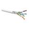 Câble CAT6A 4 paires AWG23 F/FTP SLIM LSOH Dca, Blanc (touret de 500m)