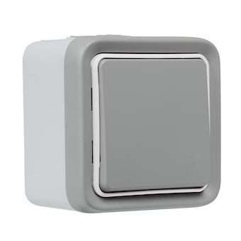 Commande sans fil étanche Plexo with Netatmo - complet saillie gris|Legrand-LEG069794