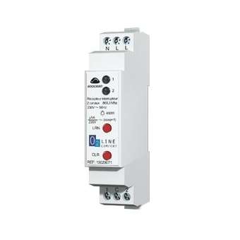 Récepteur répéteur 2 niveaux interrupteur 2 canaux modulaire 5A|Adee electronic-ADY1002007120