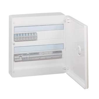 Prêt à poser coffret multimédia Optimum auto Gigabit Drivia 18 - TV sur RJ|Legrand-LEG418264