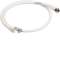 Cordon de brassage TV RJ45/fiche 'F' longueur 0.60m