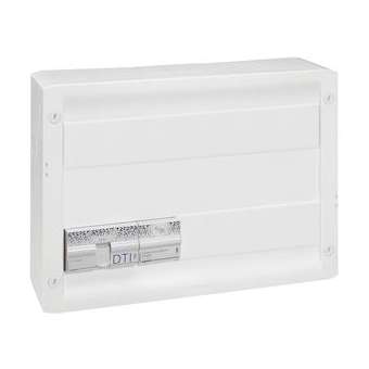Coffret Basique Double Play Drivia 18 - 4xRJ45 STP + répartiteur TV 2 sorties|Legrand-LEG418250
