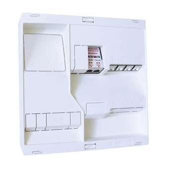 TDC NÉO Grd3TV - 4 RJ45 NU TV 2S|Michaud-MIHLB307
