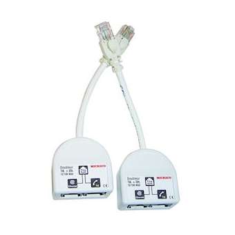 Kit doubleurs RJ45 Tél/Eth Mbit|Michaud-MIHQ168