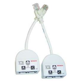 Kit doubleurs RJ45 Tél/Eth Mbit|Michaud-MIHQ168