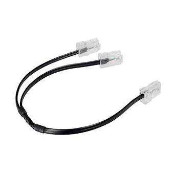 Cordon de brassage double RJ45 téléphone pour réseau multimédia|Legrand-LEG413202