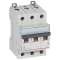 Disjoncteur DX³ 6000 -vis/vis-3P- 400V~-6A-10kA-courbeC-peigne HX³ trad 4P -3M|Legrand-LEG407825