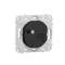 Ovalis - prise RJ45 - cat.5 UTP - téléphone - sans plaque -Anthracite