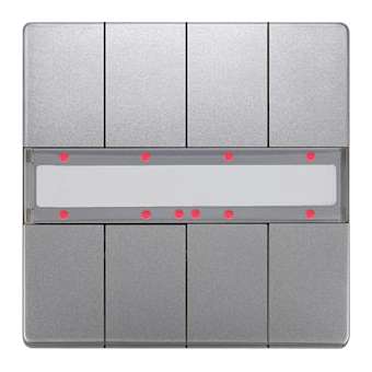 UP287/3 bp x4 + led platine metal.|Siemens HVAC-SBA5WG1287-2DB43