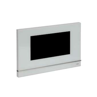 Dalle tactile SmartTouch 7 pouces KNX et Welcome couleur blanc|ABB-ABBBJE522343