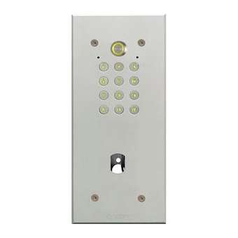 Clavier codé Tercode 2050N Argent avec emplacement Vigik|Bticino-TIC005311