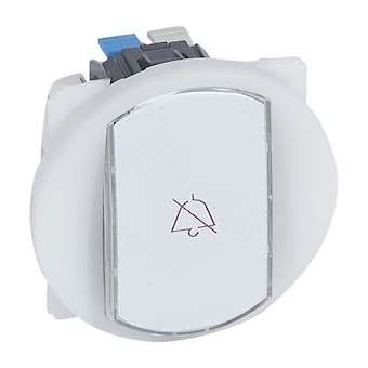 Poussoir d'appel avec indicateur lumineux 6A 230V|Legrand-LEG067560