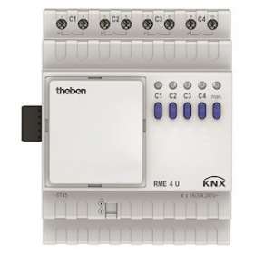 Module extension Actionneur commutation 4c + fonc logiques RME 4 U KNX|Theben-THB4930228