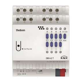 Module variateur universel 4c DM 4-2 T KNX|Theben-THB4940280