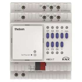 Actionneur 6c chauff HMG 6 T KNX|Theben-THB4930240