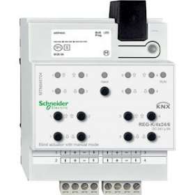 KNX - actionneur de stores 4x24V/6A à commande manuelle|Schneider Electric-SCHMTN648704